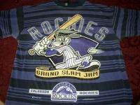 Colorado Rockies BUGS BUNNY Baseball Tshirt - Vintage 1994